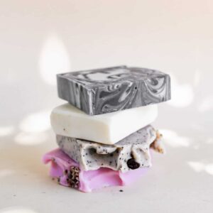 White Christmas Soap