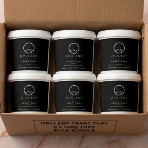 Opulent Craft Clay – Pack of Six (6 × 800g)