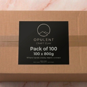 Opulent Craft Clay – Pack of 100 (100 × 800g)