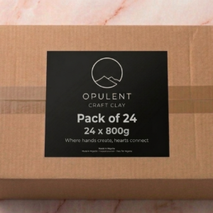 Opulent Craft Clay – Pack of 24 (24 × 800g)